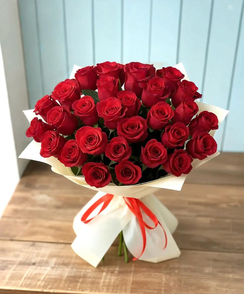 Букет 29 Красных роз в Магнитке