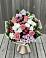 Букет цветов из: Альстромерии, Гвоздики, Розы и Хризантемы в Магнитке