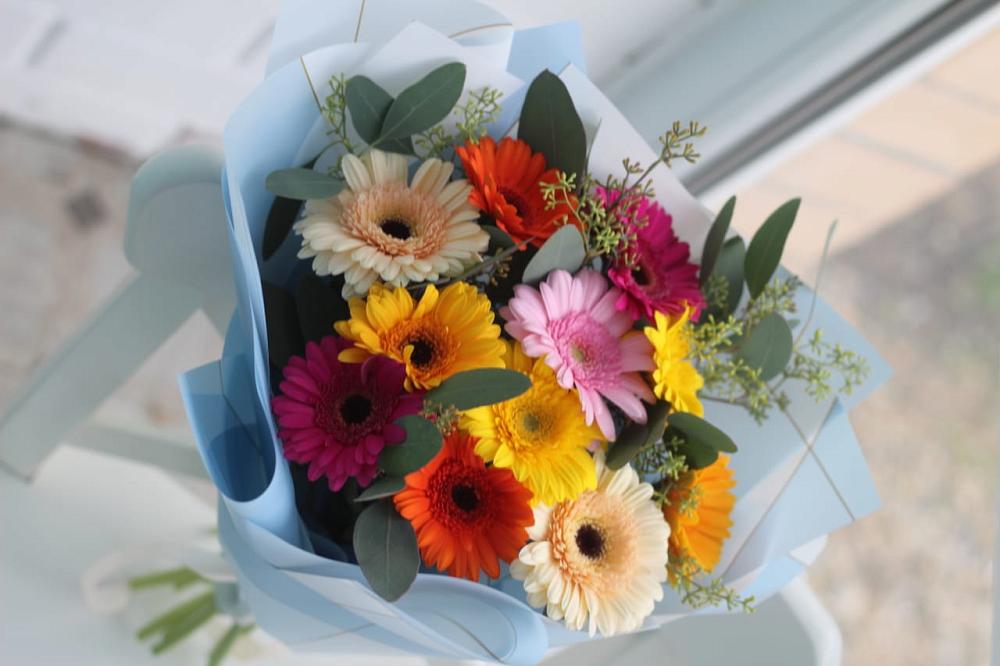 Букет цветов из: Герберы в Магнитке