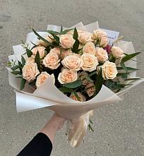 Букет Кремовые розы Латте #REPLACE_PRED# Магнитке