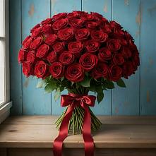 Букет Красные розы Блэк Меджик в Магнитке