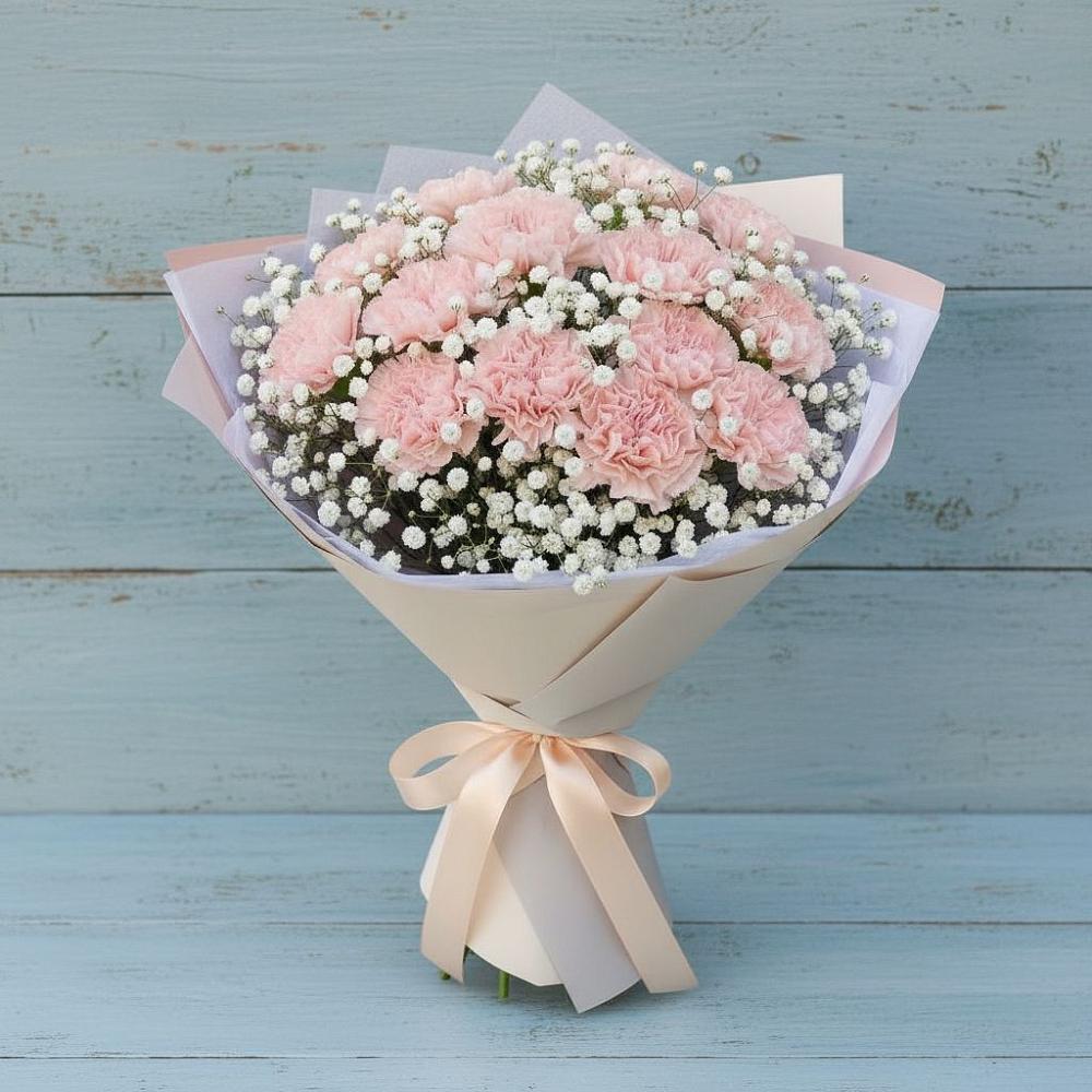 Букет цветов из: Гвоздики в Магнитке