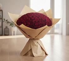 Букет 101 Красная роза в Магнитке