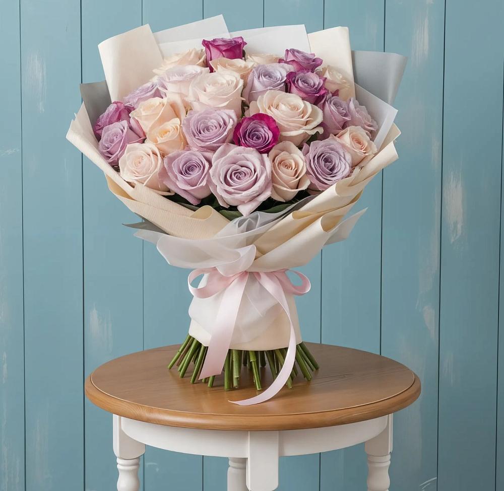 Букет цветов из: Розы в Магнитке