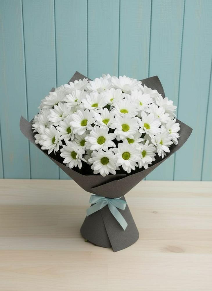 Букет цветов из: Хризантемы в Магнитке