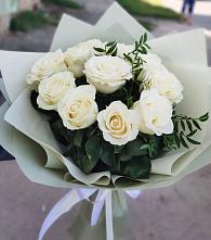 Букет Белые розы Проуд #REPLACE_PRED# Магнитке