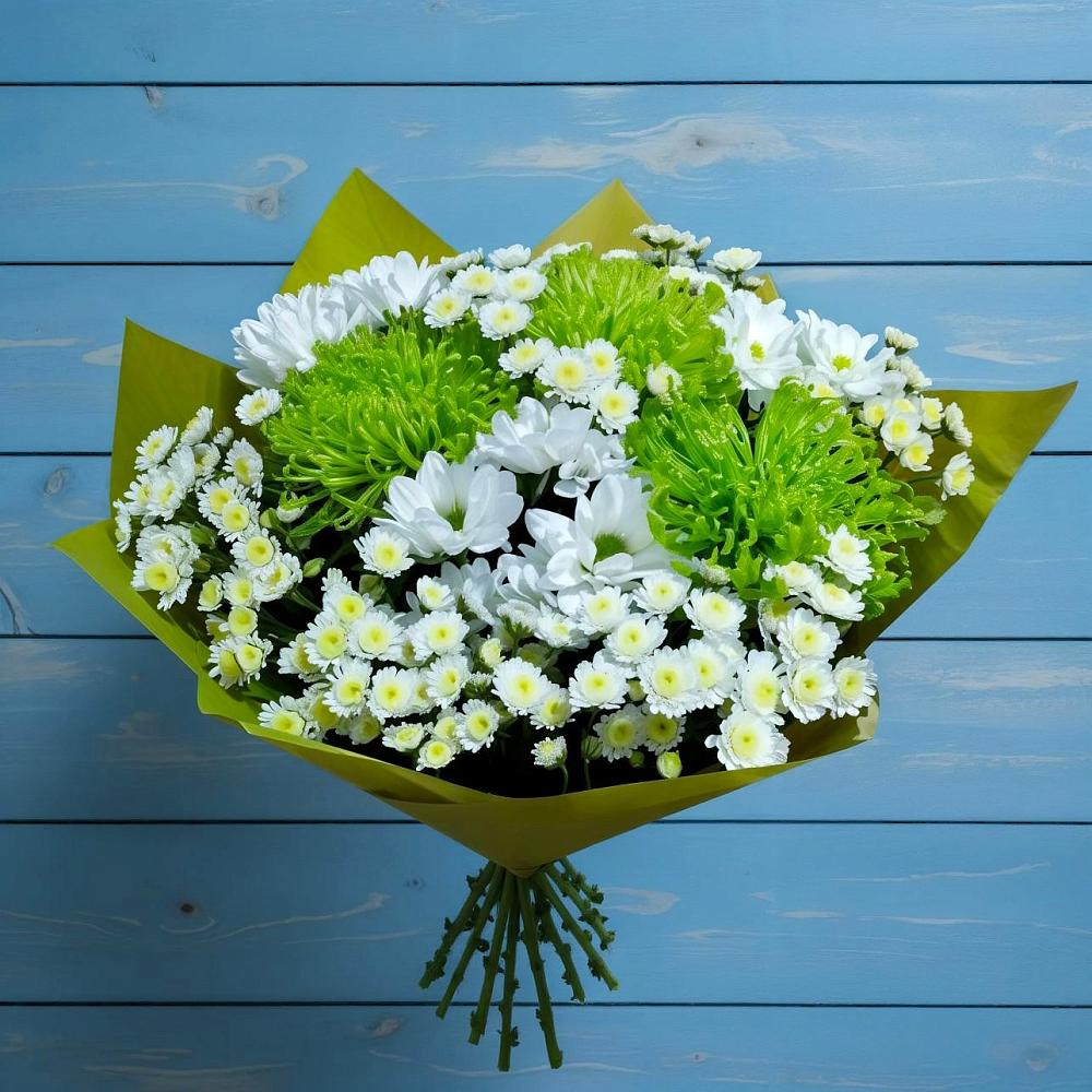 Букет цветов из: Хризантемы в Магнитке