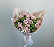 Букет цветов из:  Розы и Хризантемы #REPLACE_PRED# Магнитке