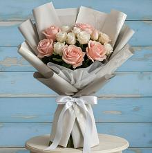 Букет цветов из:  Розы #REPLACE_PRED# Магнитке