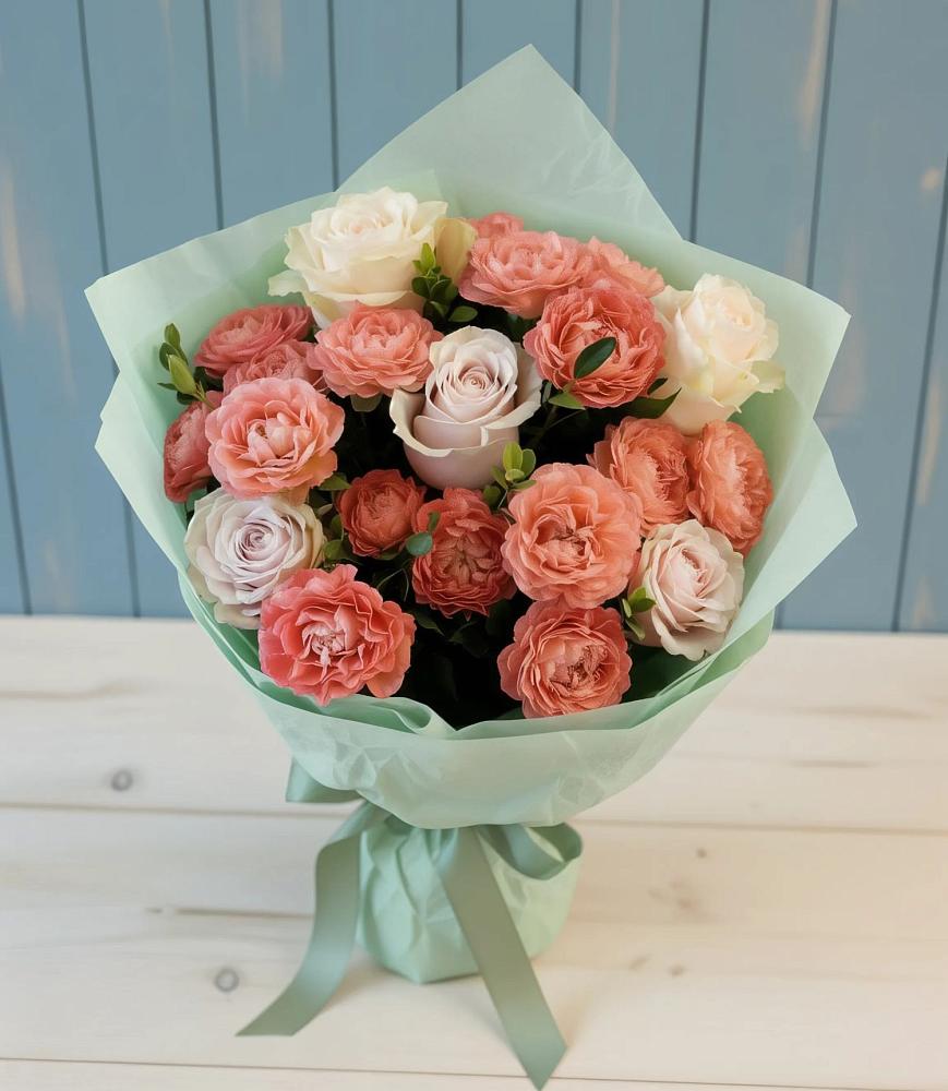 Букет цветов из: Розы в Магнитке