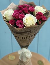Букет цветов из:  Розы #REPLACE_PRED# Магнитке