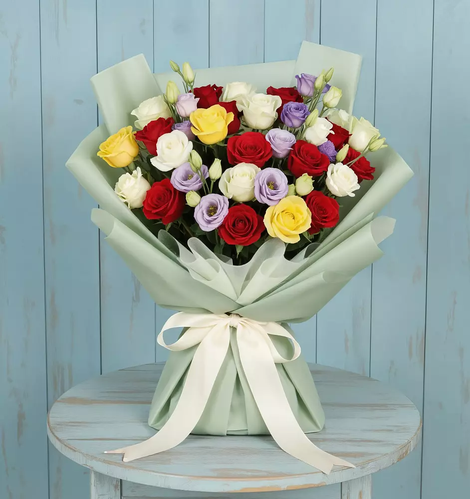 Букет цветов из: Розы в Магнитке